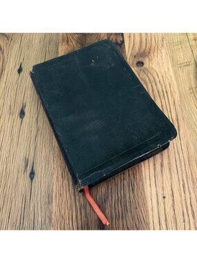 Bug Holy Bible Revised Standard Version Nelson Well Worn Leather 1952